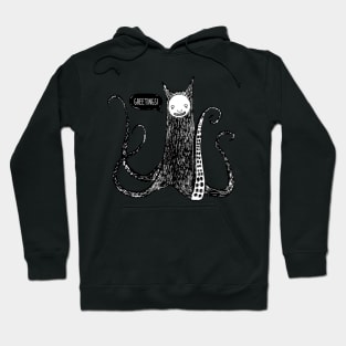 Greetings from the kraken cat Hoodie